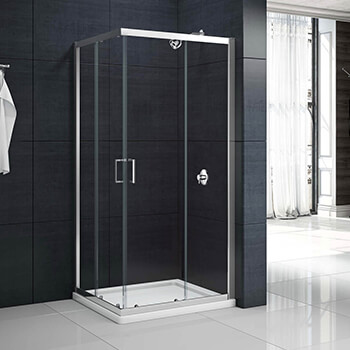 Corner-Entry Shower Enclosures