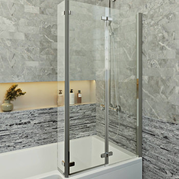 Hinged Bath Screens