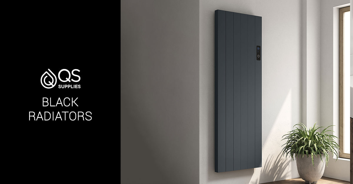 Anchithrate Radiator Anthracite Radiators | Dark Grey | QS Supplies